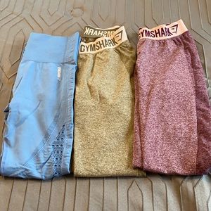 Like new gymshark bundle of 3